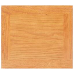 Berkfield Home Side Table 27x24x55 cm Solid Oak Wood in Brown - Size: 27 x 24 x 55 cm - thumbnail 5
