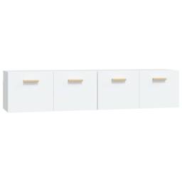 Berkfield Home Wall Cabinets 2 pcs White 80x35x36.5 cm Engineered Wood - thumbnail 2