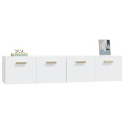 Berkfield Home Wall Cabinets 2 pcs White 80x35x36.5 cm Engineered Wood - thumbnail 4