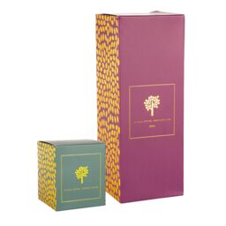 Nicola Spring Pomelo & Passion Fruit Candle & Diffuser Set - 130g Jar + 200ml Diff in Grey - thumbnail 9
