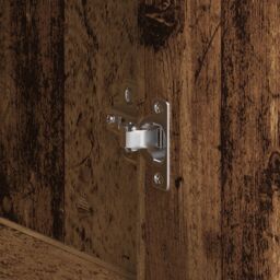 Berkfield Home Sideboard Old Wood 120x41x75 cm Engineered Wood in Brown - Size: 120 x 41 x 75 cm - thumbnail 4