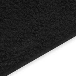 Berkfield Home Bathroom Mat Set 2 Pieces Fabric Anthracite in Black - Size: Medium - thumbnail 4