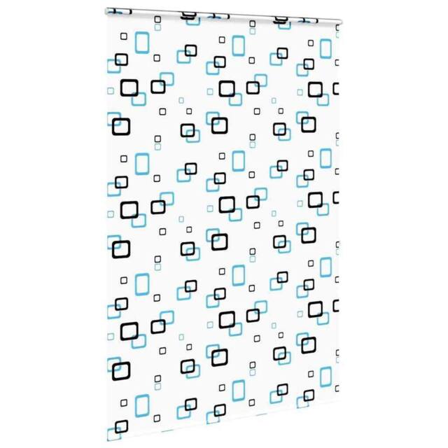 Berkfield Home Shower Roller Blind with Cassette 150x240 cm Fabric Width 146 cm in White - image 1