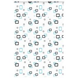Berkfield Home Shower Roller Blind with Cassette 150x240 cm Fabric Width 146 cm in White - thumbnail 2