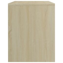 Berkfield Home Bedside Cabinet Sonoma Oak 40x30x40 cm Engineered Wood in Brown - Size: 40 x 30 x 40 cm - thumbnail 5