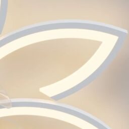 Garwarm 90cm 7 - Blade Reversable Dimmable LED Ceiling Fan in White - thumbnail 9