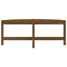 Berkfield Home Coffee Table Honey Brown 118x63x45 cm Solid Wood Pine - Size: 118 x 63 x 45 cm - thumbnail 5