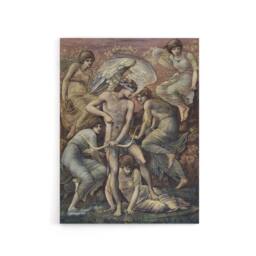 "Artery8 Cupid's Hunting Fields Canvas Wall Art Print Edward Burne Jones in Brown - Size: W18"" x H24""" - thumbnail 1