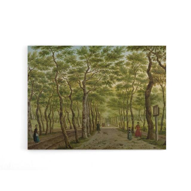 "Artery8 La Fargue Herepad In The Hague Canvas Wall Art Print in Green - Size: W18"" x H24""" - image 1