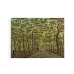 "Artery8 La Fargue Herepad In The Hague Canvas Wall Art Print in Green - Size: W18"" x H24""" - thumbnail 1