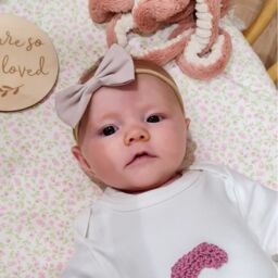 Minky Myles Women's Baby Fitted Moses Basket Sheet. Cotton Floral Pink Nursery Sheet. Crease. Baby Bedding Crib Sheets in White - thumbnail 4