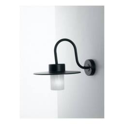 Netlighting YORK Outdoor Dome Wall Light Black IP44 39.5x30x31.5cm - Size: 39.5x30x31.5 cm - thumbnail 2