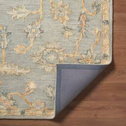 Livabliss Arnold Hand Tufted Grey Beige Pink Wool Traditional Boho Living Rug - Size: 185 cm x 275 cm - thumbnail 4