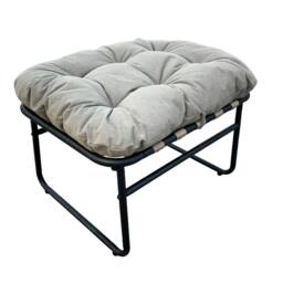 Artemis Home Solace Outdoor Rocking Chair & Stool in Light Brown - thumbnail 5
