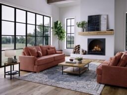 Ophelia Medium Sofa City Coral