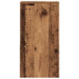 Berkfield Home Bedside Cabinets with Drawer 2 pcs Old Wood 35x34x66.5 cm in Brown - thumbnail 7