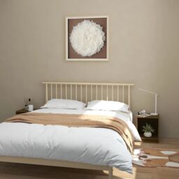 Berkfield Home Bedside Cabinets 2 pcs Honey Brown 35.5x33.5x41.5 cm Solid Pinewood - thumbnail 1