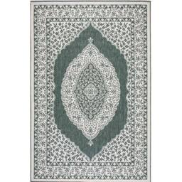 THE RUGS Gemini Reversible Indoor & Outdoor Rug Polypropylene Medallion Rug in Green - Size: 120 cm x 170 cm - thumbnail 8