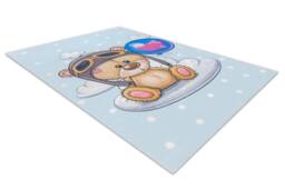 RugsX Bambino Rug in Blue - Size: 80 cm x 150 cm - thumbnail 3