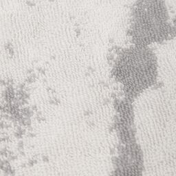 OHS 100% Cotton Marble 2 x Bath Towel Hotel Luxury Bath Soft Absorbent in Light Grey - thumbnail 4