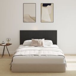 Berkfield Home Black Oak Headboard 160x1.5x80 cm Made from Engineered Wood - thumbnail 3