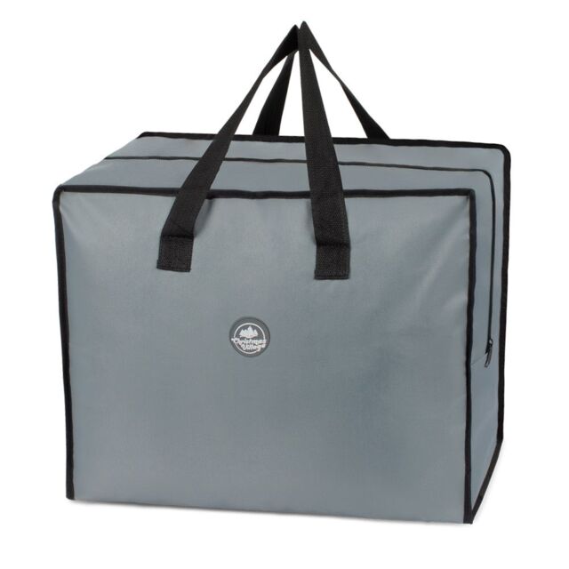 Christmas Village Premium Christmas Decoration Storage Bag - Grey - image 1