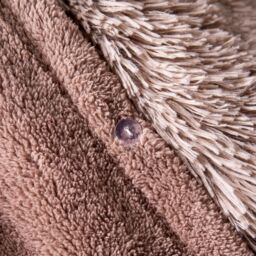OHS Teddy Duvet Cover Set Bedding Soft Fleece Faux Fur Shaggy in Natural - Size: Single - thumbnail 4