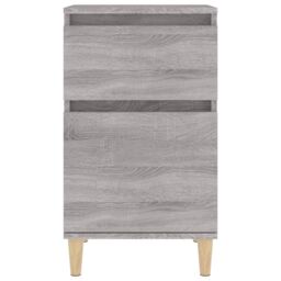 Berkfield Home Bedside Cabinets 2 pcs Grey Sonoma 40x35x70 cm - Size: 40 x 35 x 70 cm - thumbnail 6