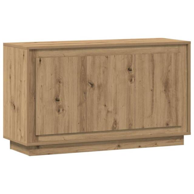 Berkfield Home Sideboard Artisan Oak 102x35x55 cm Engineered Wood in Brown - Size: 102 x 35 x 55 cm - image 1