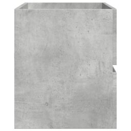 Berkfield Home Sink Cabinet Concrete Grey 100x38.5x45 cm Engineered Wood - thumbnail 5