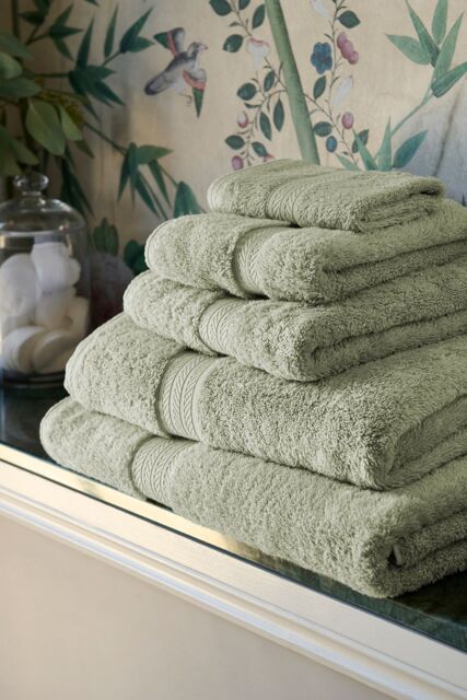 CHRISTY 'Renaissance' Luxury 675GSM Egyptian Cotton Towels in Pale Green - image 1