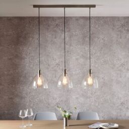 Spitalfields Pendant Ceiling Light Grey - thumbnail 1