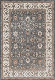 THE RUGS Yasmin Washable Persian Classic Rug - Soft Durable Polyester Pile in Blue - Size: 60 cm x 180 cm - thumbnail 2