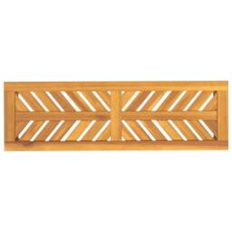 Berkfield Home Beautiful Garden Bench 110 cm Solid Wood Acacia in Brown - thumbnail 5
