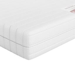 Rest Relax Visco Therapy 19cm Sprung Mattress Medium Comfort Enhanced Support in White - Size: Small Single - thumbnail 2