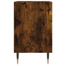 Berkfield Home Bedside Cabinets 2 pcs Smoked Oak 40x30x50 cm Engineered Wood in Brown - Size: 40 x 30 x 50 cm - thumbnail 6