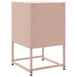 Berkfield Home Durable Bedside Cabinet Pink 36x39x60.5 cm Steel - thumbnail 8