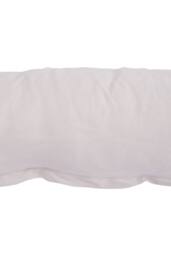 Living and Home Washable Headboard Wedge Pillow with Storage Pocket in White - Size: Large - thumbnail 4