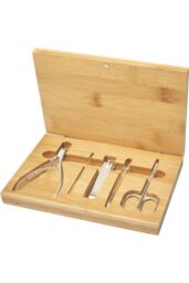 Bullet Ladia Bamboo Manicure Set in Natural - thumbnail 4