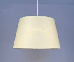 "K LIVING 10"" CREAM TAPERED DRUM SHADE" - thumbnail 3