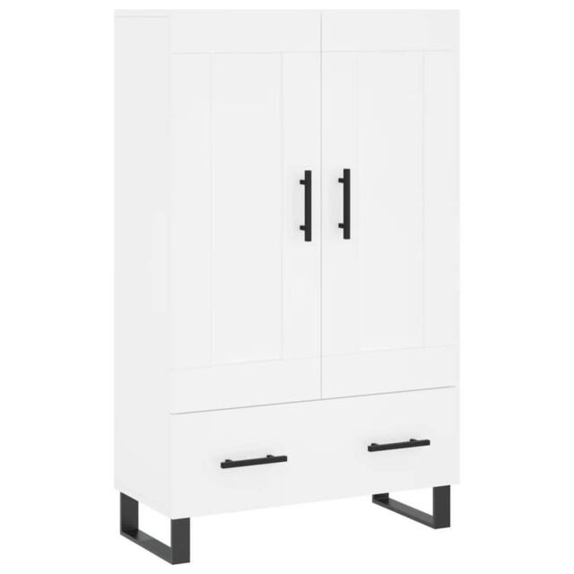 Berkfield Home Highboard White 69.5x31x115 cm Engineered Wood - image 1