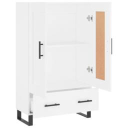 Berkfield Home Highboard White 69.5x31x115 cm Engineered Wood - thumbnail 6