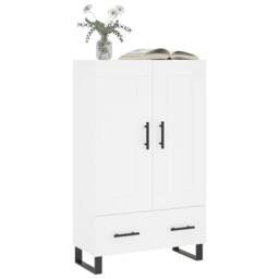 Berkfield Home Highboard White 69.5x31x115 cm Engineered Wood - thumbnail 3