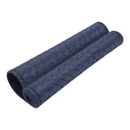 VOGREX Heavy Duty Dirt Trapper Door Mat Slip Resistant Indoor Outdoor Rug in Dark Blue - Size: 60 cm x 120 cm - thumbnail 4