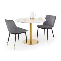 Cheshire Premium Paloma 100cm Round Pedestal Dining Table - thumbnail 4