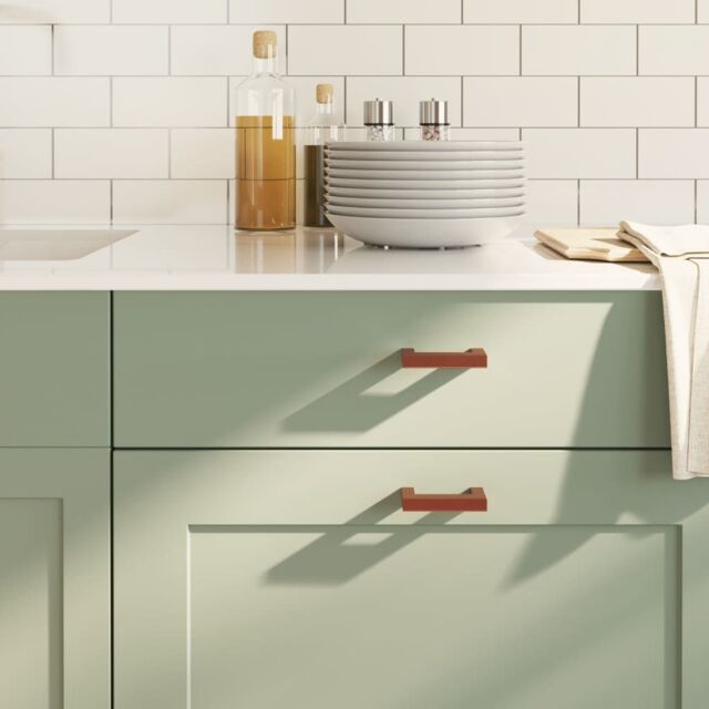 Berkfield Home Cabinet Handles 20 pcs Bronze 64 mm Stainless Steel in Brown - image 1