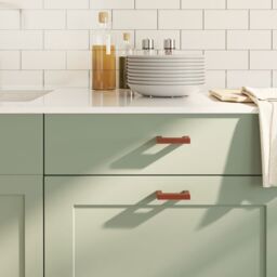 Berkfield Home Cabinet Handles 20 pcs Bronze 64 mm Stainless Steel in Brown