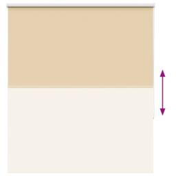Berkfield Home Roller Blind Blackout Beige 135x130 cm Fabric Width 131.6 cm Polyester - thumbnail 9