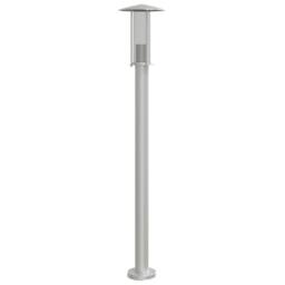 Berkfield Home Outdoor Floor Lamp Silver 100 cm Stainless Steel - thumbnail 5