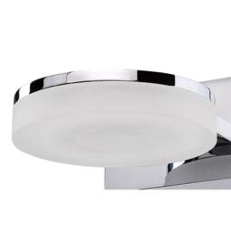 Netlighting Nimbus Wall Lamp 5W LED 3000K 450lm Chrome Frosted Acrylic in Grey - thumbnail 5